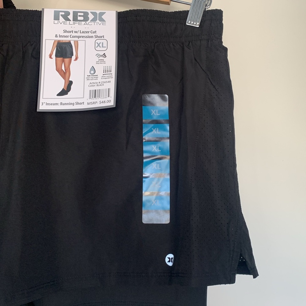 *NWT* RBF Running Short with Inner Compression Short - Picture 2 of 6